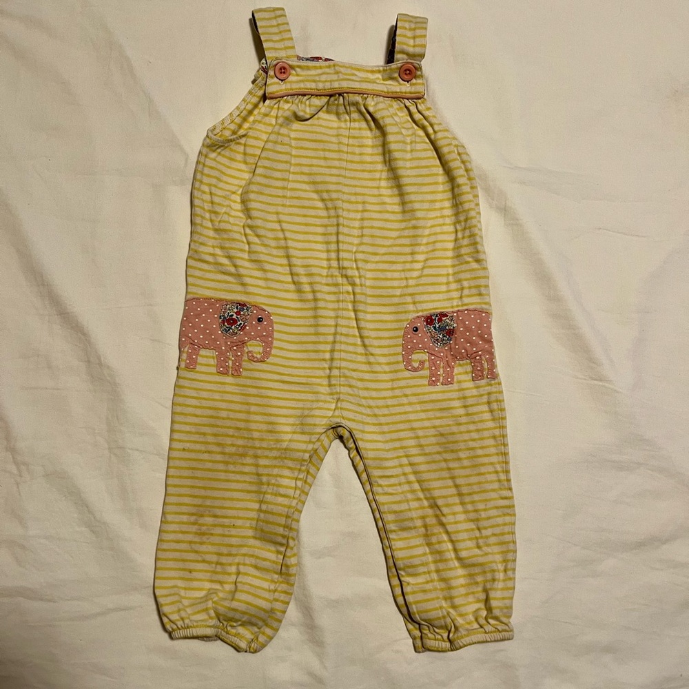 Baby Boden Elephant Dungarees